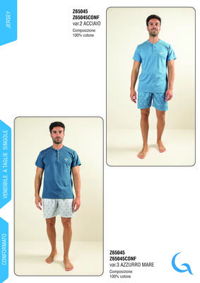 PIGIAMA UOMO M/M Z65045 Tellini S.R.L. Velkoobchodní oblečení